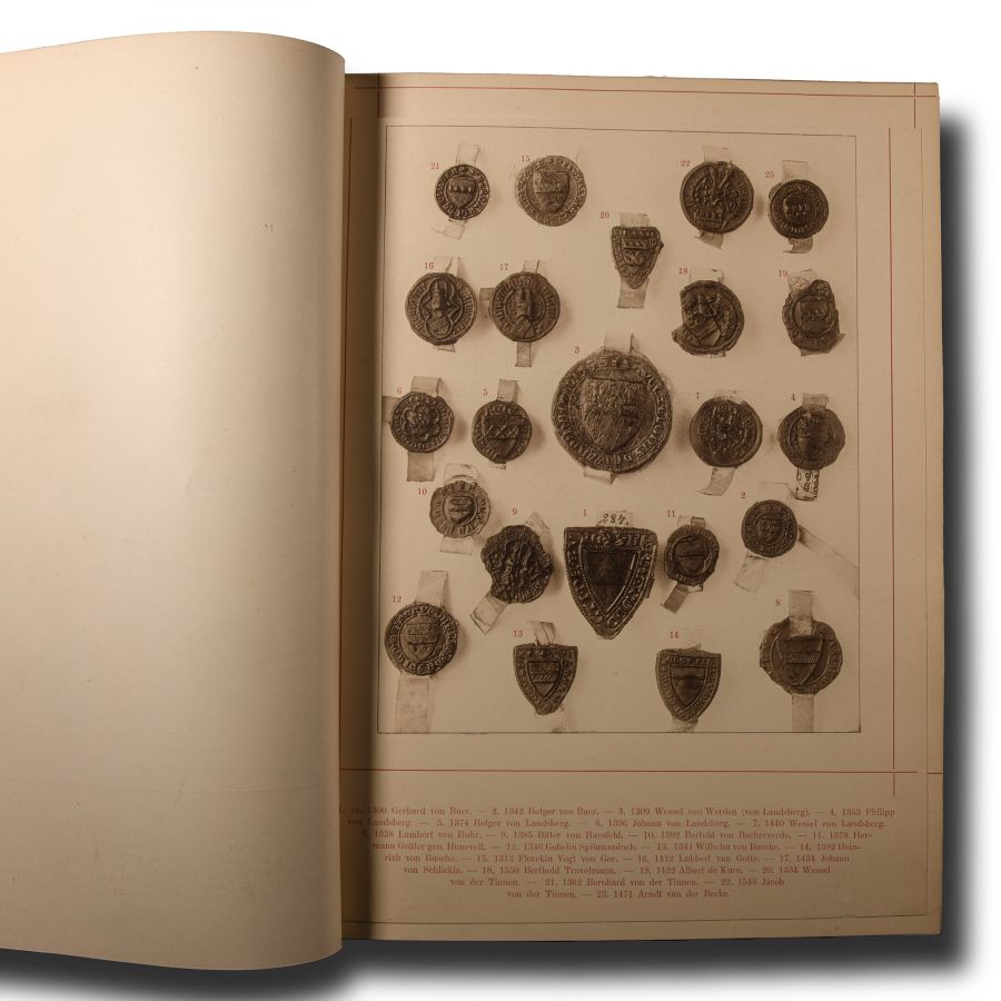 Archaeological Books - Ilgen - Die Westfalischen Siegel des Mittelalters
