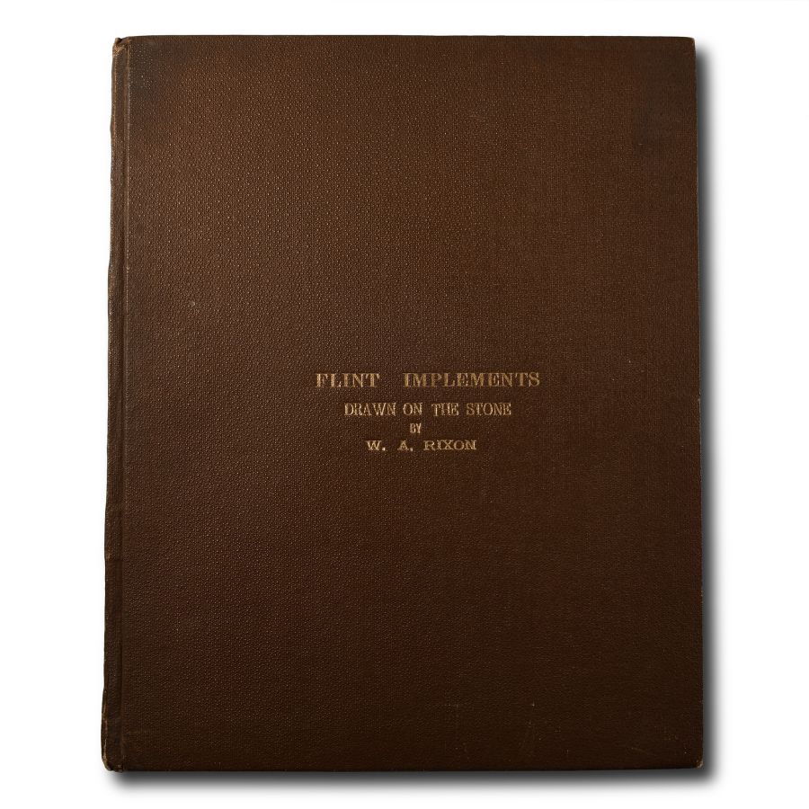 Archaeological Books - Rixon - Flint Implements Drawn on the Stone