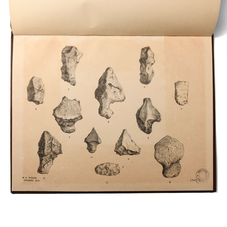 Archaeological Books - Rixon - Flint Implements Drawn on the Stone