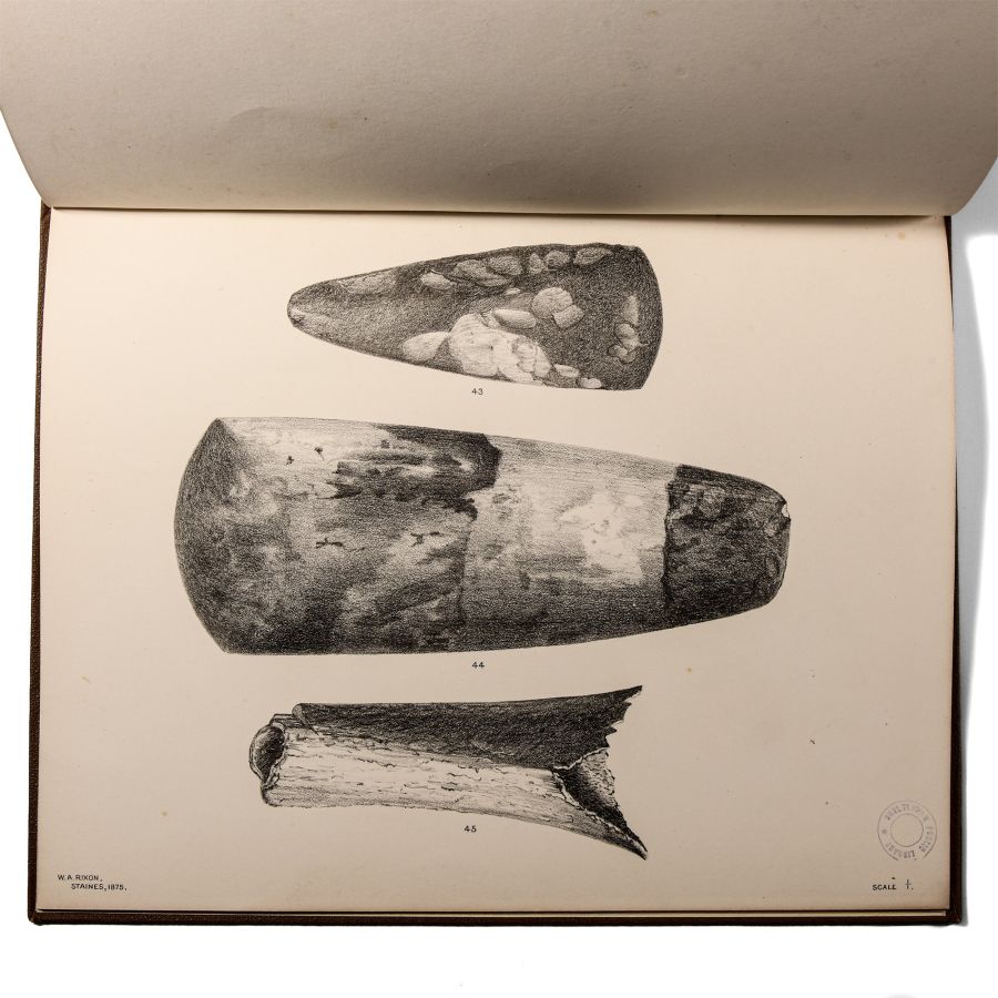 Archaeological Books - Rixon - Flint Implements Drawn on the Stone