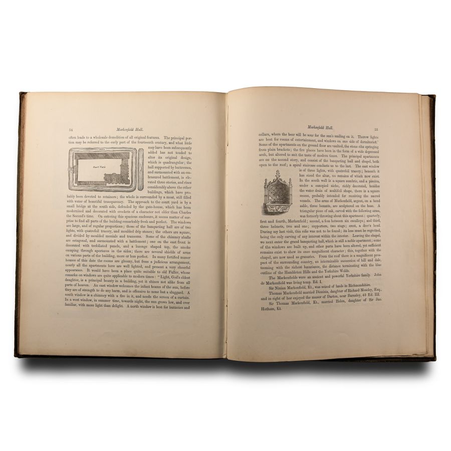 Archaeological Books - Bowman - Remains of Antiquity Relating to the County of York