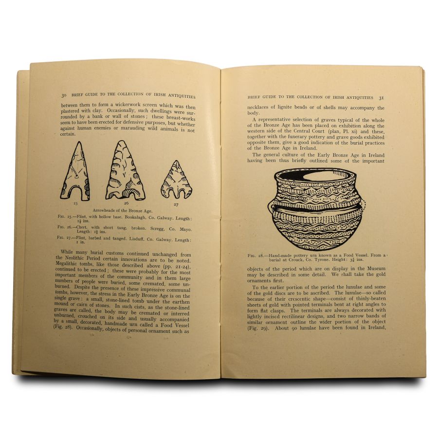 Archaeological Books - Joseph Raftery - A Brief Guide to the Collection of Irish Antiquities