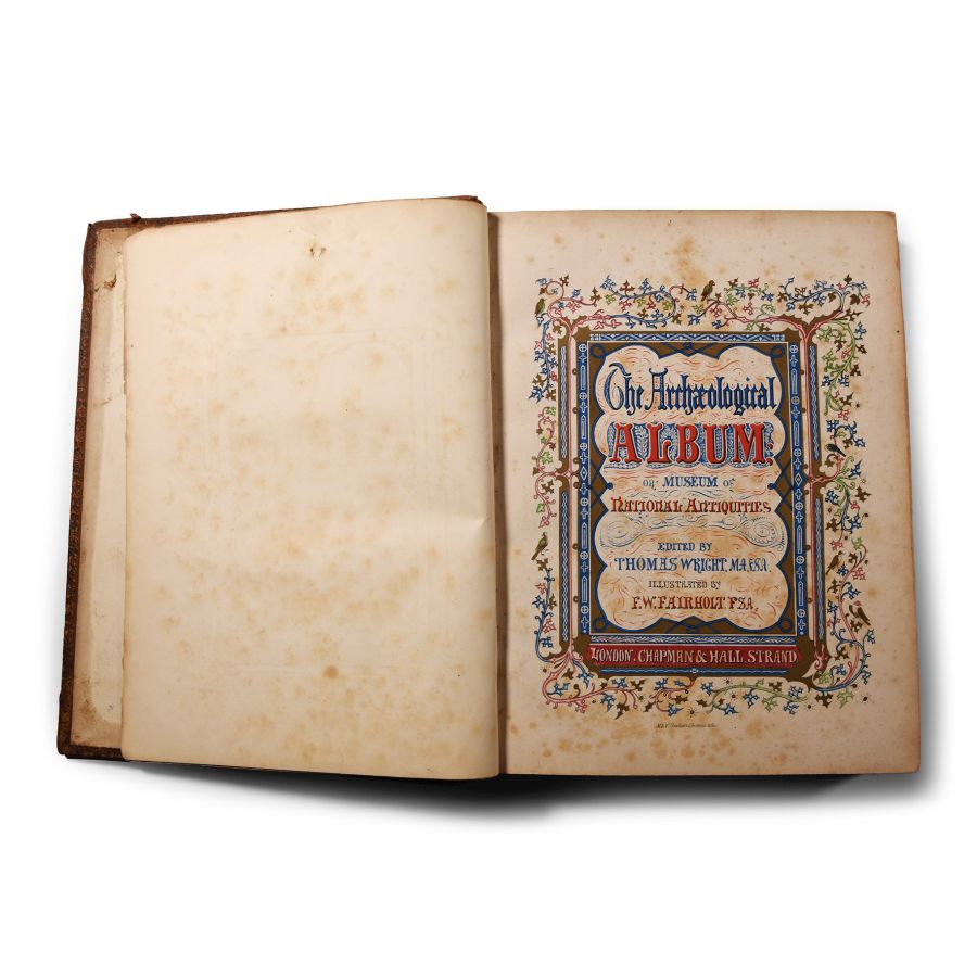 Archaeological Books - Wright & Fairholt - The Archaeological Album or, Museum of National Antiquities