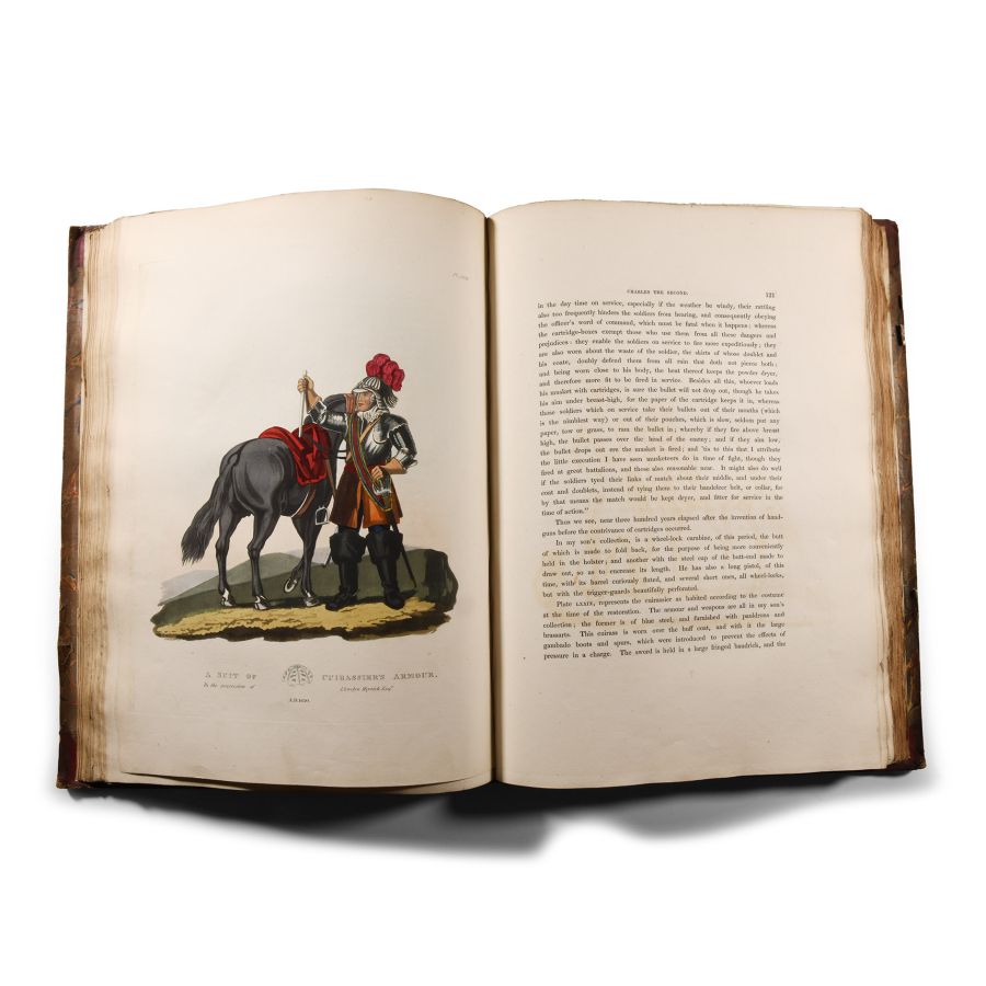 Archaeological Books - Meyrick - Critical Inquiry into Antient Armour, Volumes I-III