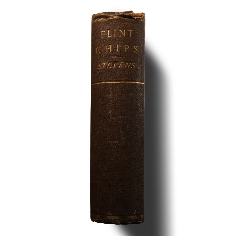 Archaeological Books - Stevens - Flint Chips - A Guide to Pre-Historic Archaeology
