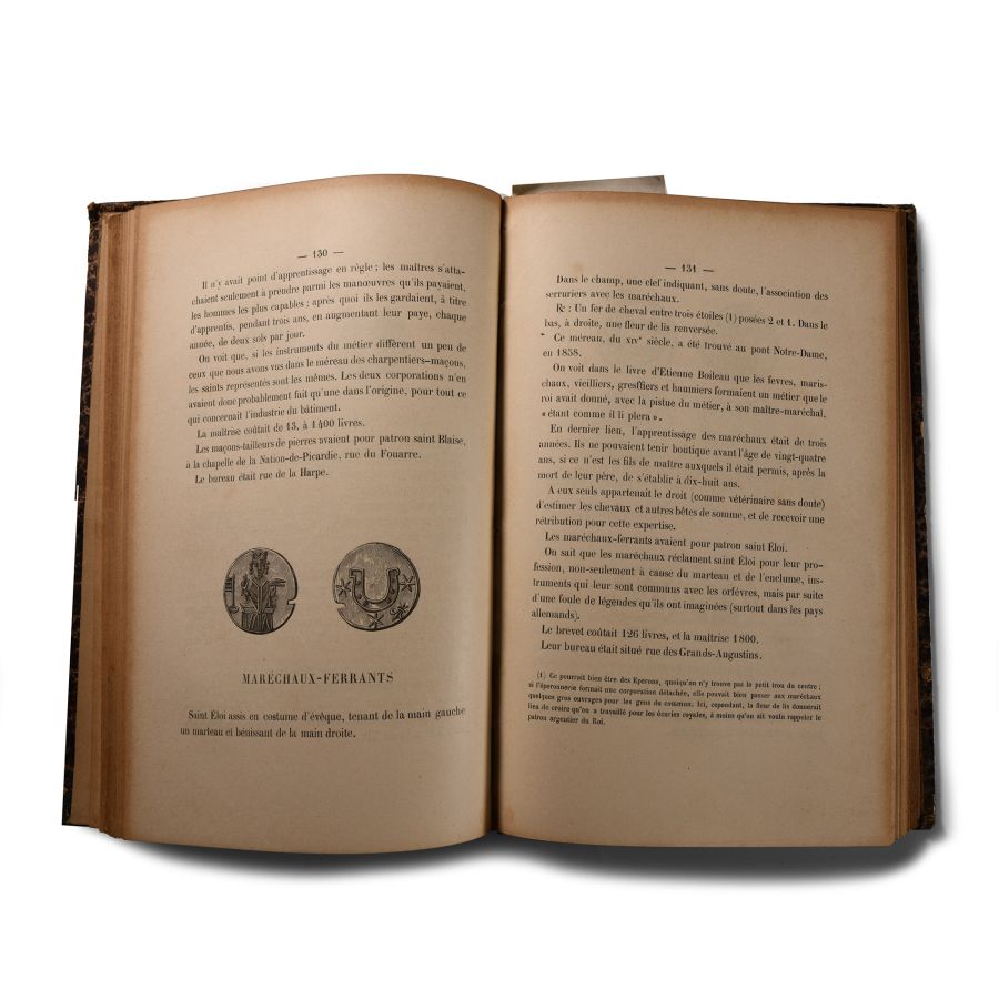Archaeological Books - Forgeais - Numismatique Des Corporations Parisiennes Metiers, etc.d'Apres Les Plombs Histories