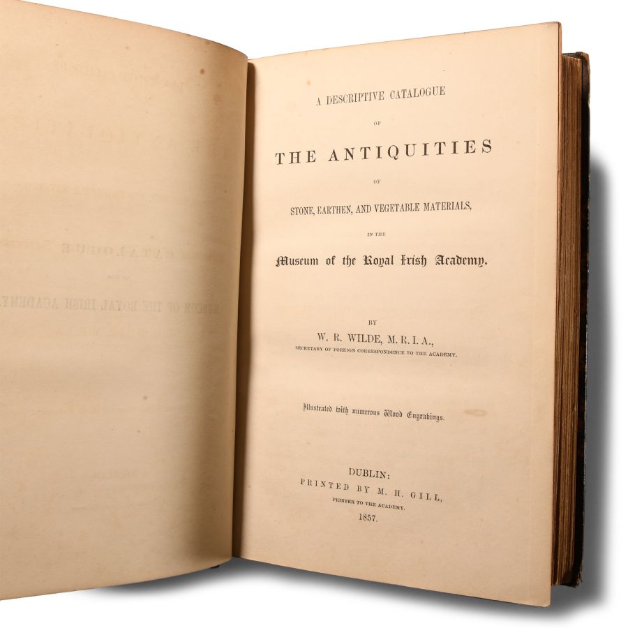 Archaeological Books - Wilde - Catalogue of The Antiquities of Stone, Earthen, and Vegetable Materials, in the Museum of the Royal Irish Academy