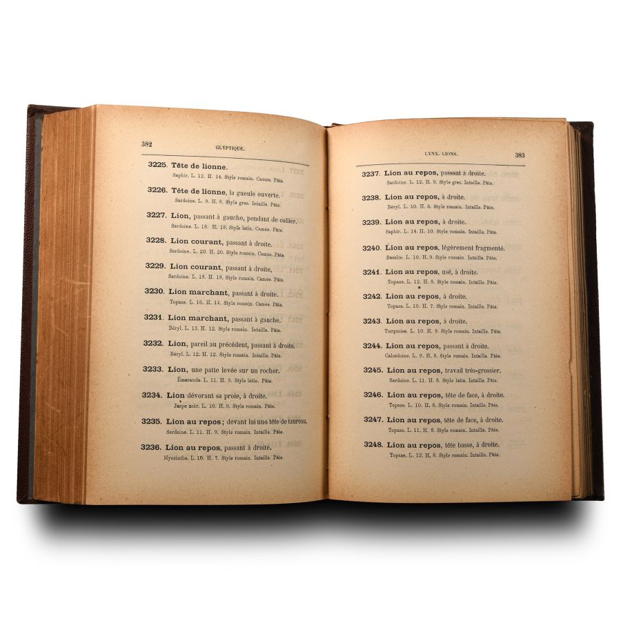 Archaeological Books - Catalogue du Musee Fol - Antiquities, Volume I & II