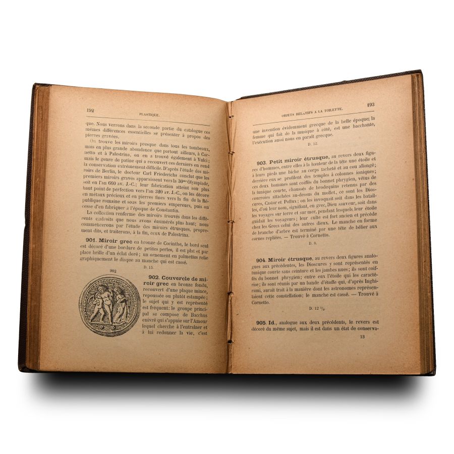 Archaeological Books - Catalogue du Musee Fol - Antiquities, Volume I & II