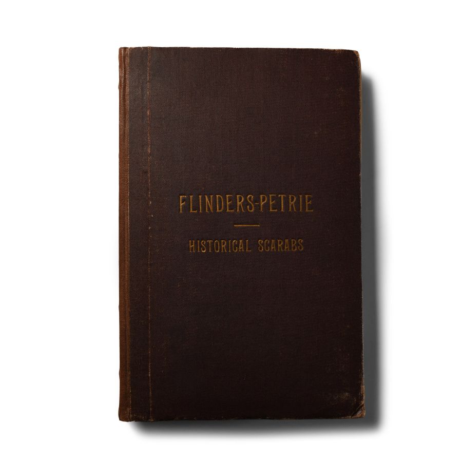 Archaeological Books - W. M. Flinders Petrie - Historical Scarabs