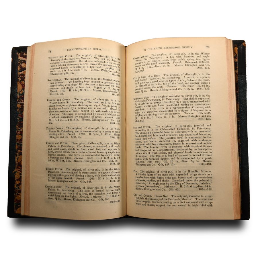 Archaeological Books - List of Objects of Art Reproduced in Metal in the South Kensington Museum  - Part I - Examples of Which Copies May Be Supplied by the Electrotypists