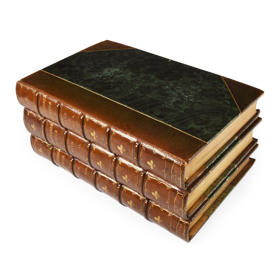 Archaeological Books - Roach Smith - Collectanea Antiqua, etchings and notices of ancient remains, illustrative of the habits, customs, and history of past ages -Volume I, II & VII