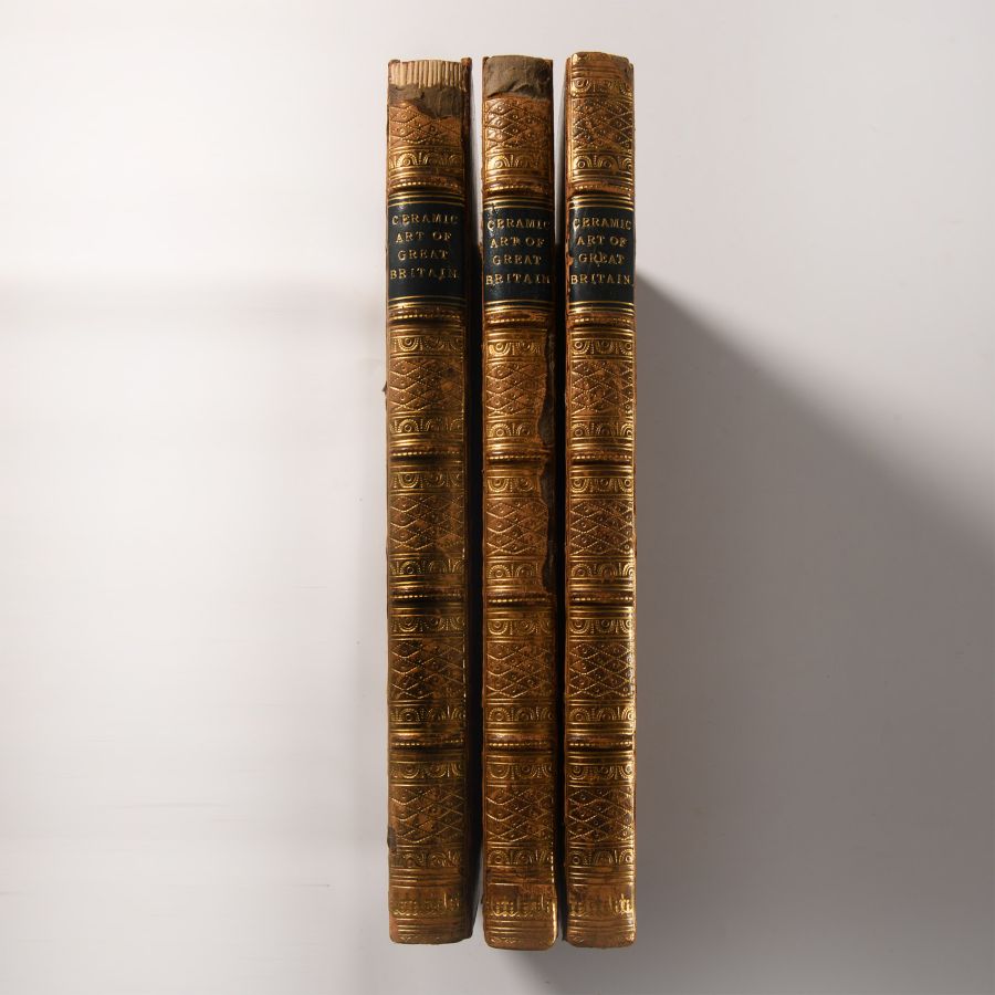 Archaeological Books - Jewitt - The Ceramic Art of Great Britain, Volume I-III