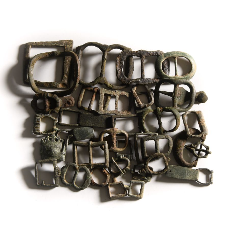 Medieval Bronze Buckle Collection