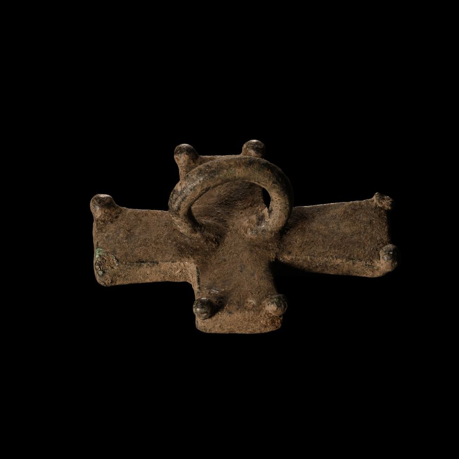 Byzantine Bronze Bread Stamp Seal