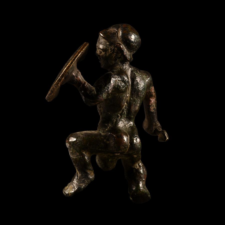 Roman Bronze Figure of a Pygmy