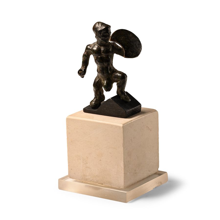 Roman Bronze Figure of a Pygmy