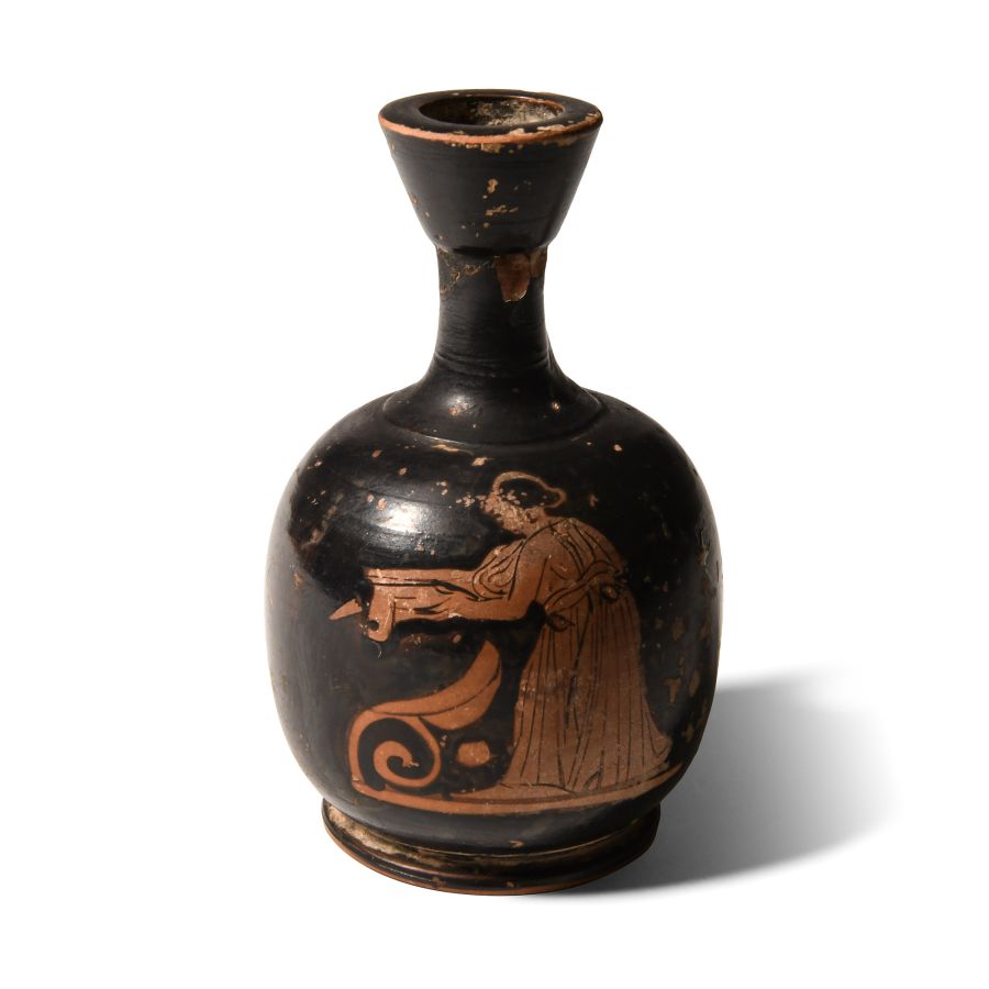 Greek Red-Figure Lekythos