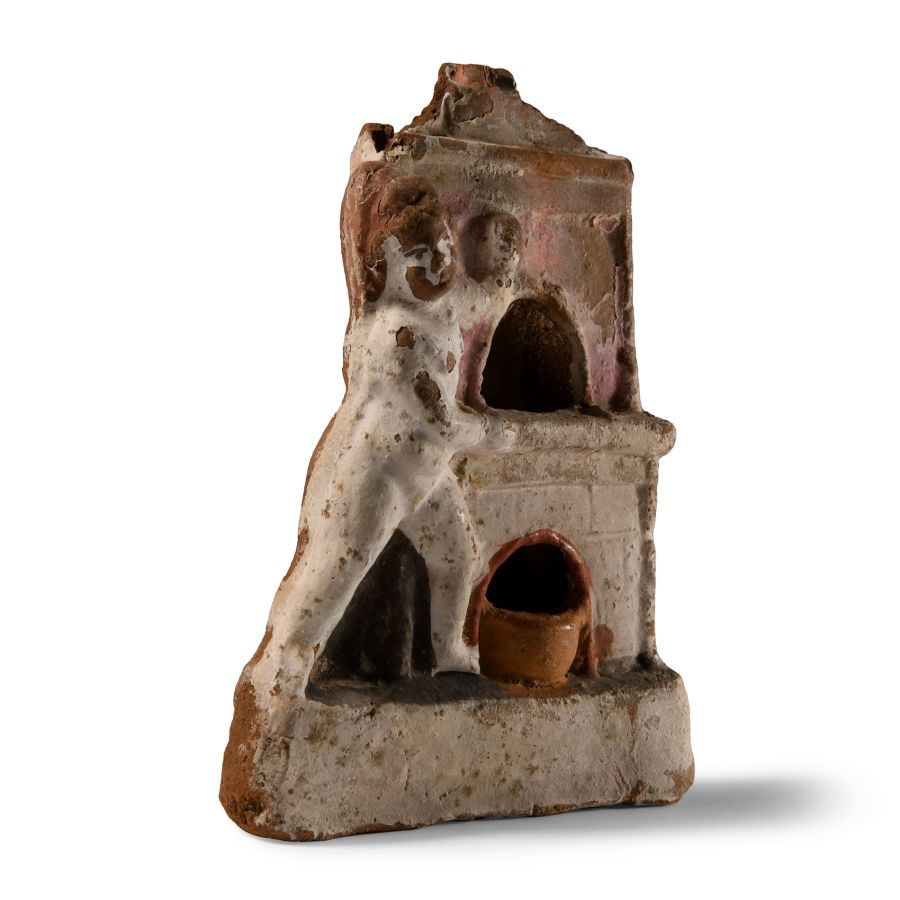 Romano-Egyptian Terracotta Votive Figure of Eros