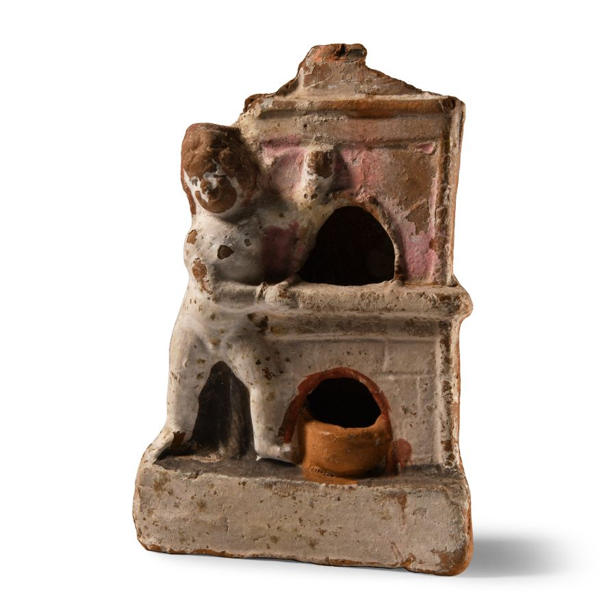 Romano-Egyptian Terracotta Votive Figure of Eros