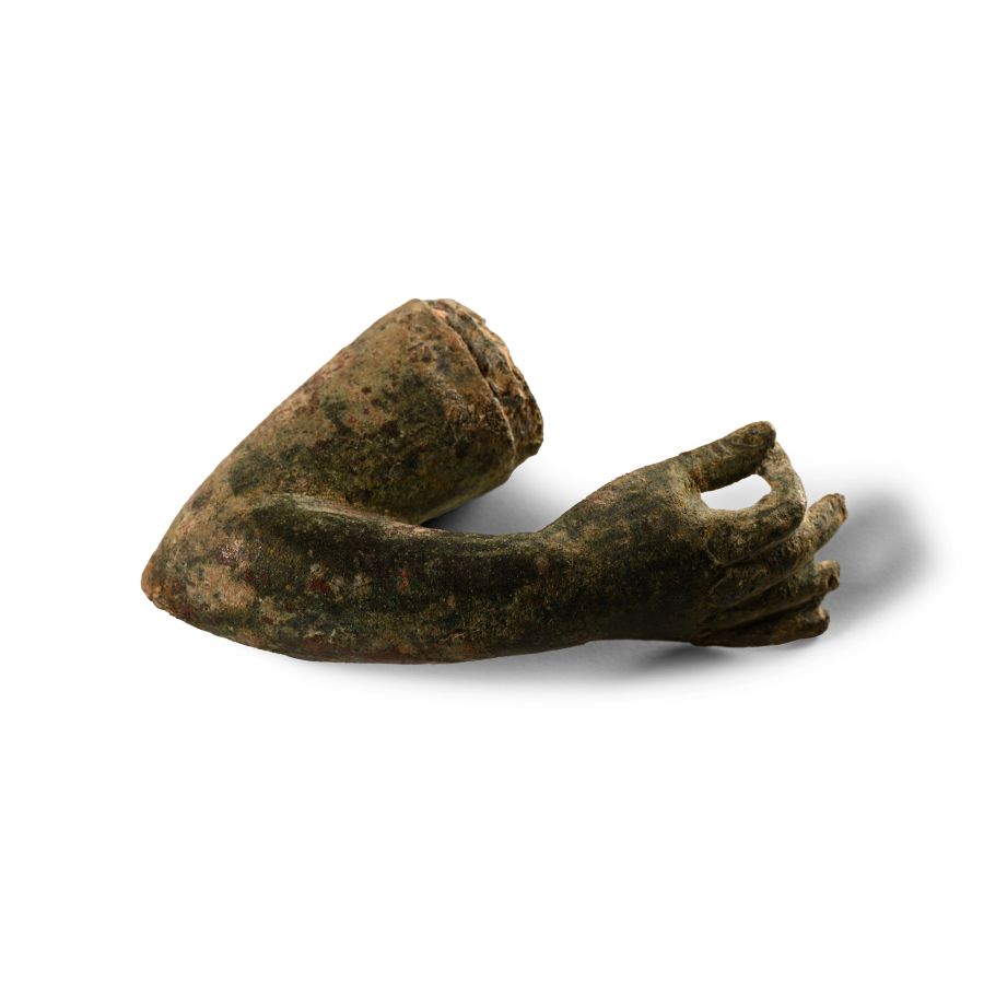 Roman Bronze Statue Arm