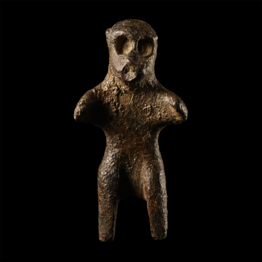 Iron Age Celtic Bronze Deity Votive Statuette
