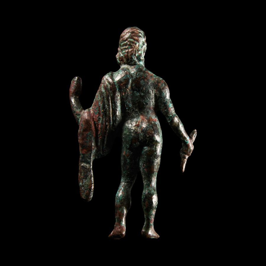 Roman Bronze Jupiter Statuette