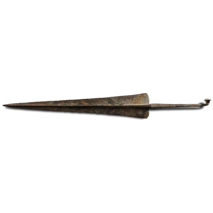 Very Large Tanged Bronze Spear