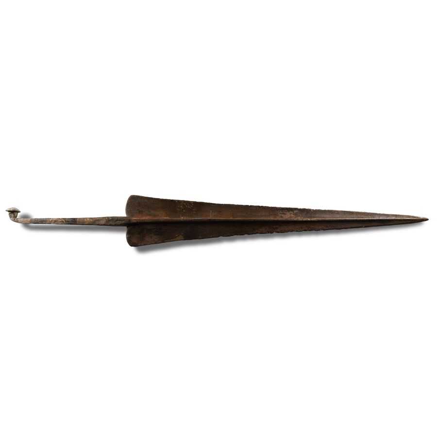 Very Large Tanged Bronze Spear