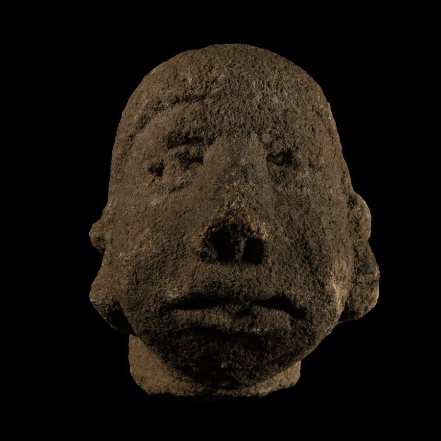 Medieval Sandstone Corbel of a Jester