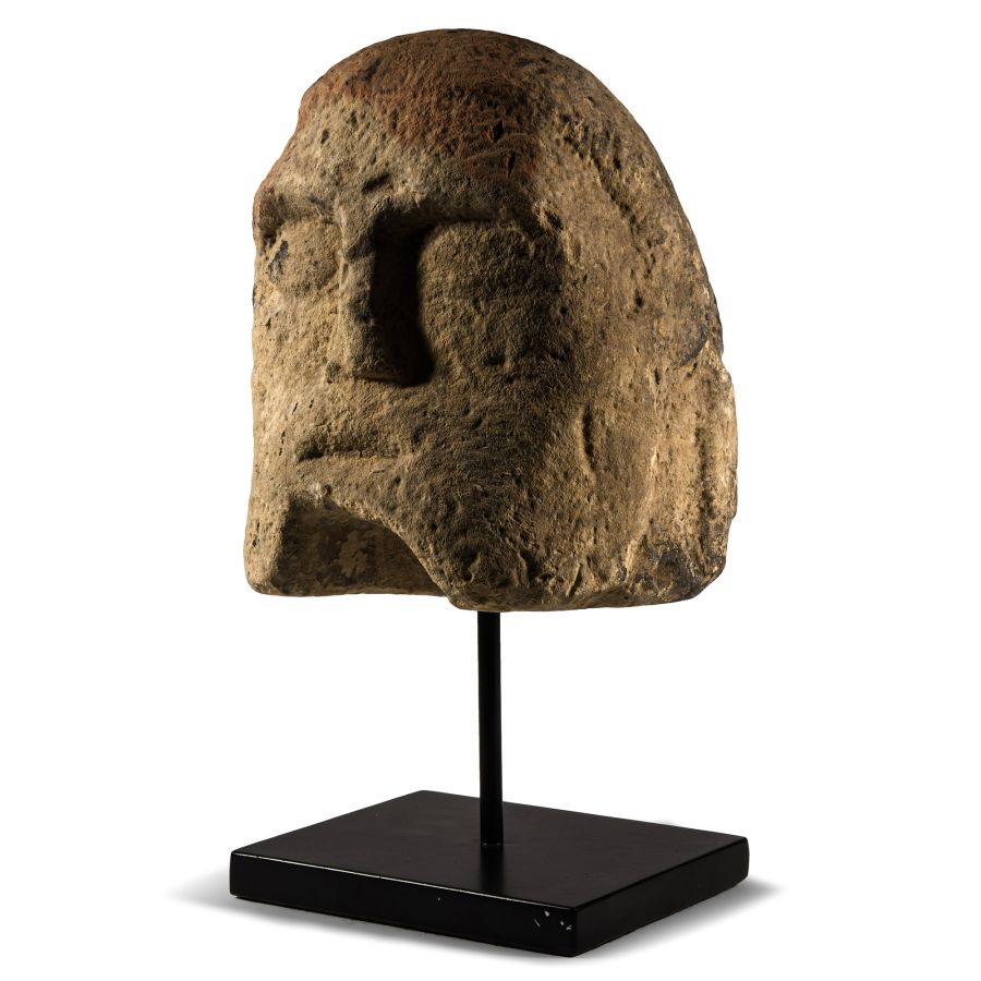 Iron Age Celtic Sandstone Head