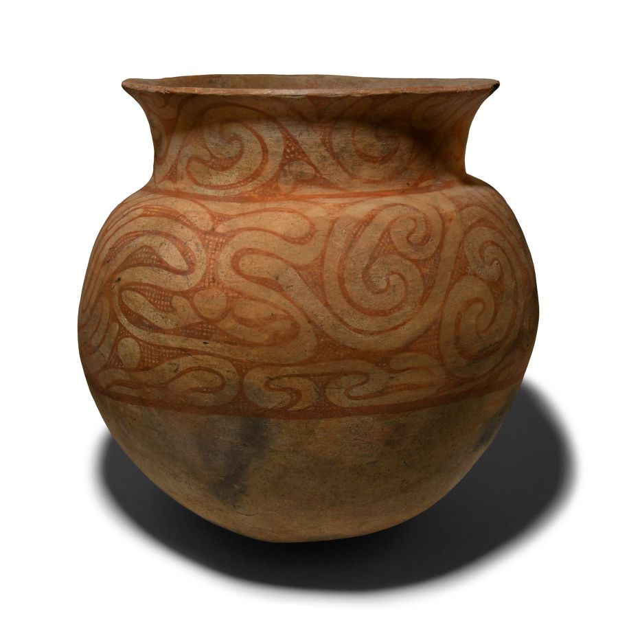 Very Large Ban Chiang Period Painted Storage Jar