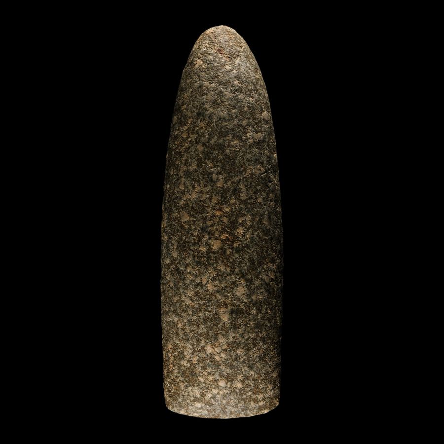 Large Stone Age Speckled Stone Axehead