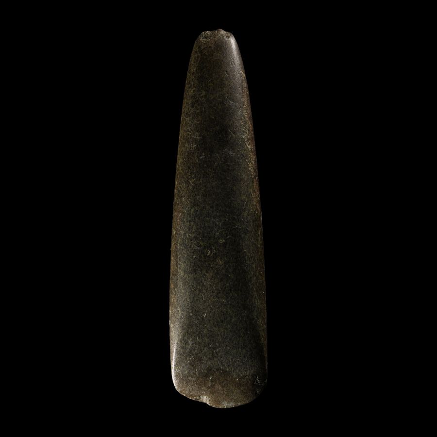 Stone Age Polished Stone Chisel