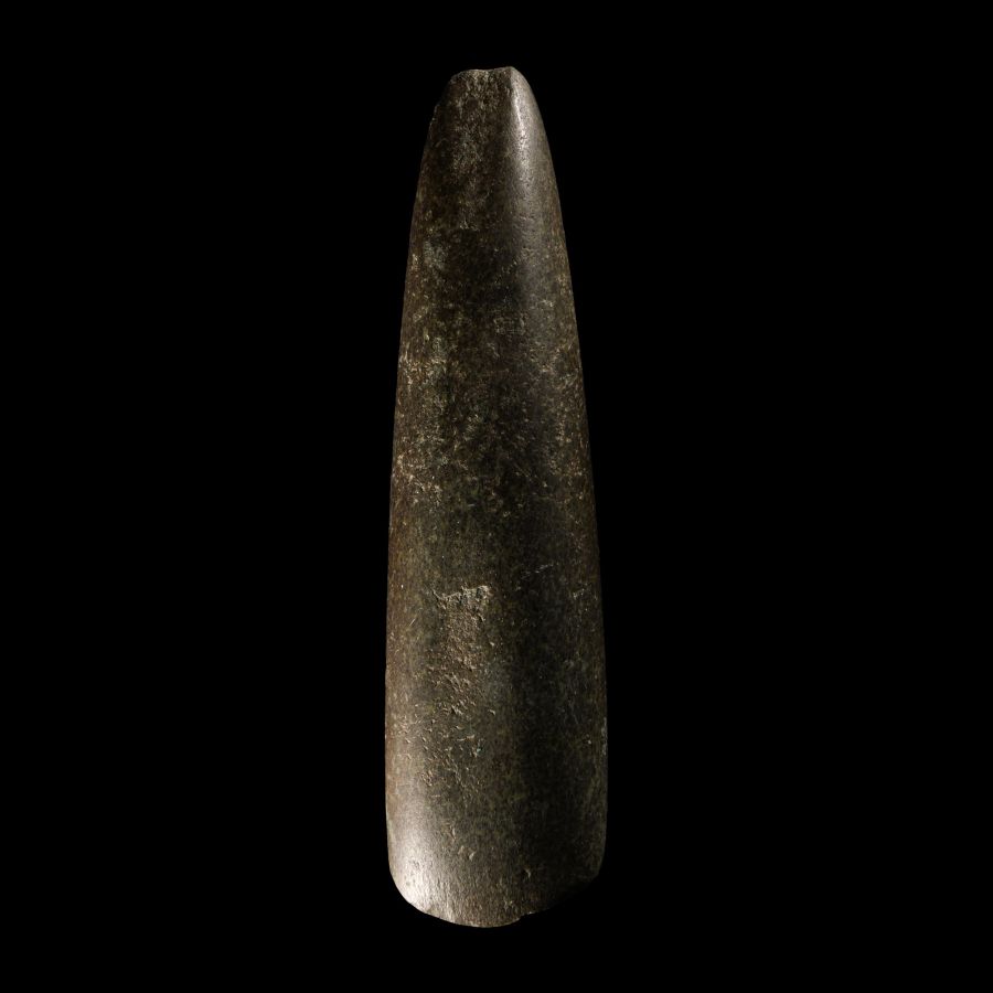 Stone Age Polished Stone Chisel