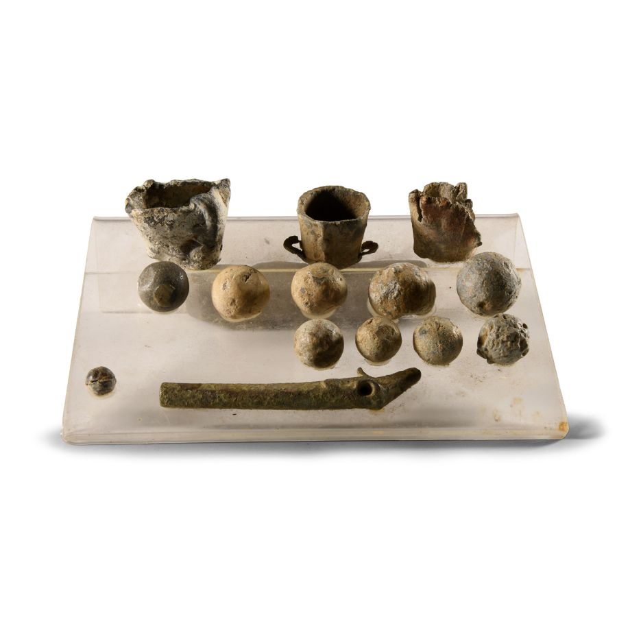 Post Medieval Weaponry Display