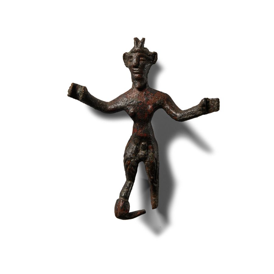 Parthian Bronze Bestial Figure