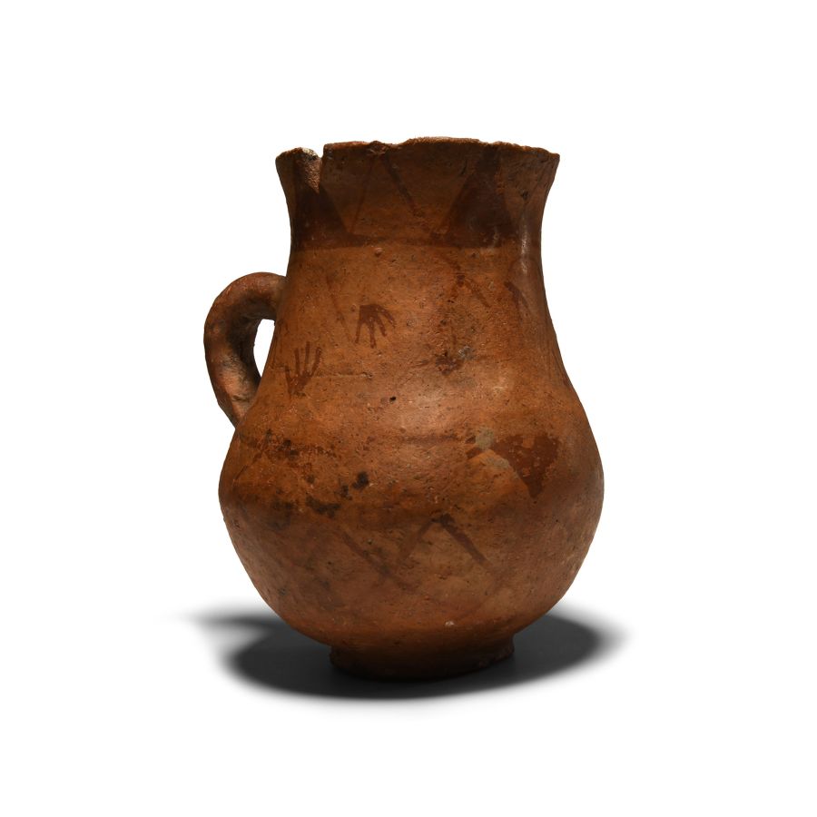 Phoenician Painted Terracotta Cup