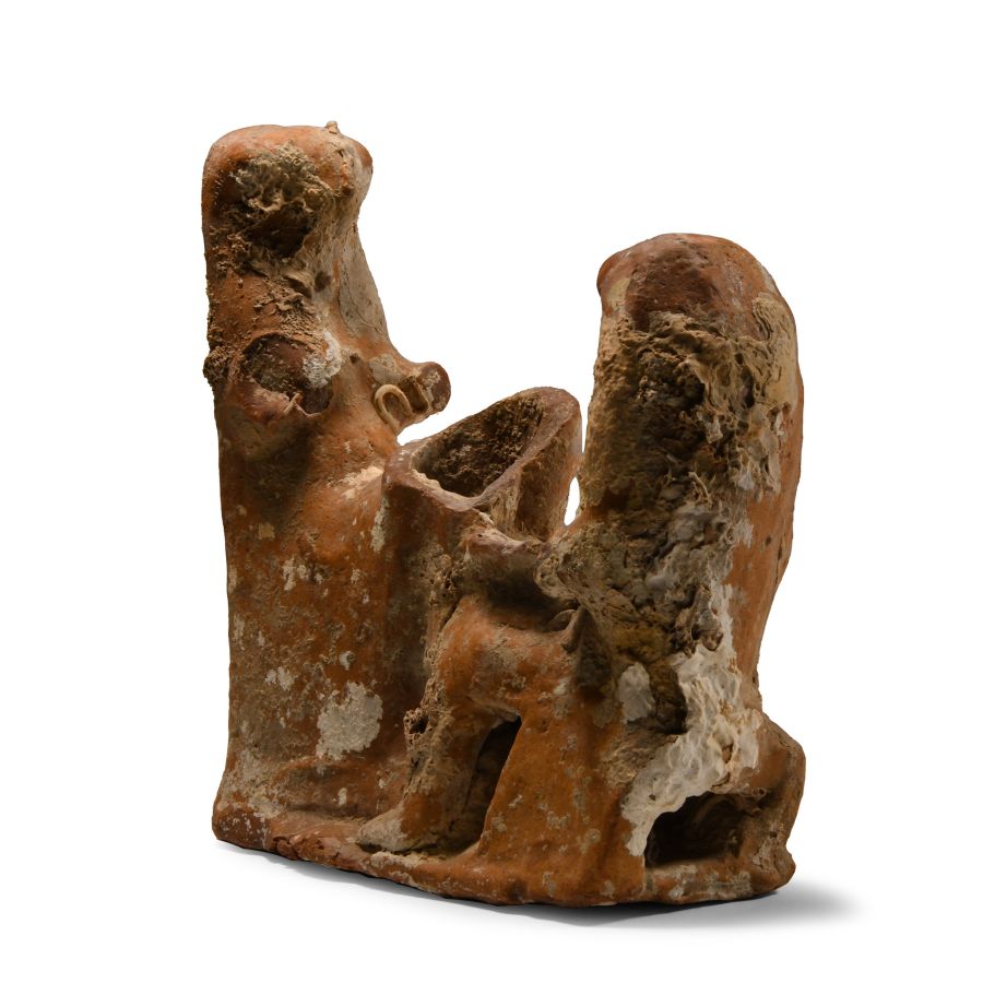 Syrio-Phoenician Shipwreck Terracotta Birthing Group