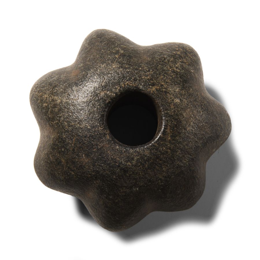 Pre-Columbian Nazca Spiked Stone Macehead