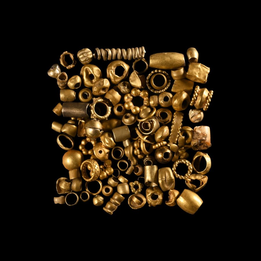 Western Asiatic Gold Bead Group