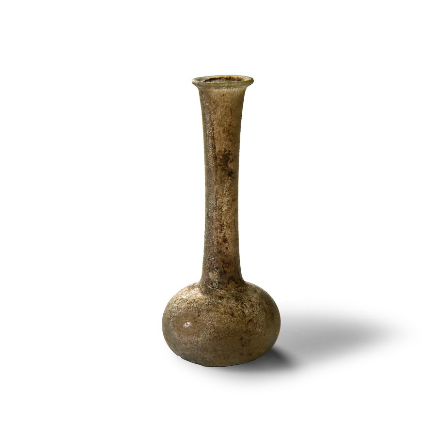 Roman Glass Candlestick Unguentarium