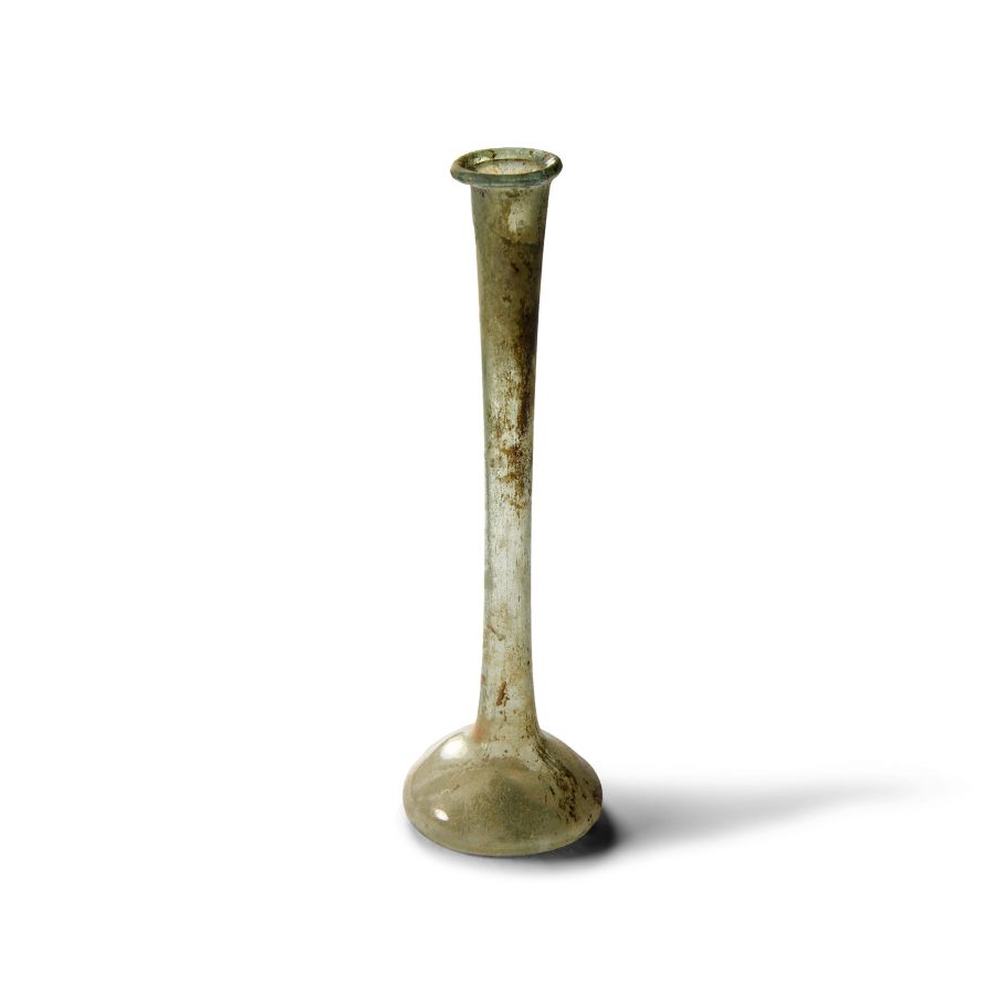 Roman Glass Candlestick Unguentarium