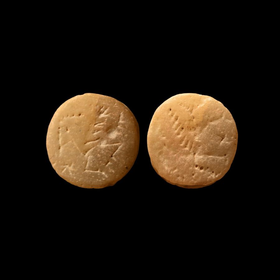 Urartu Alabaster Stamp Seal
