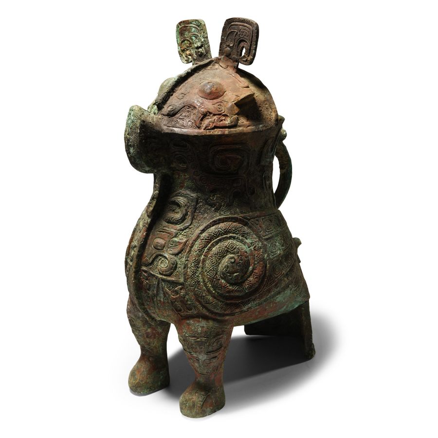 Chinese Archaic Style Bronze Vessel