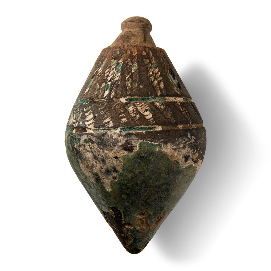 Byzantine 'Greek Fire' Ceramic Fire Bomb or Hand Grenade