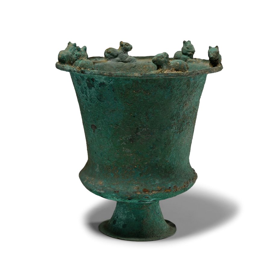 Cup with Animal Appliques