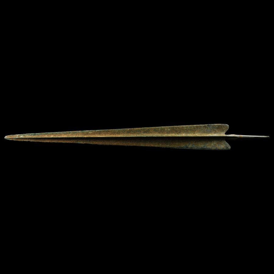 Large North-West Persian Bronze Sword Blade