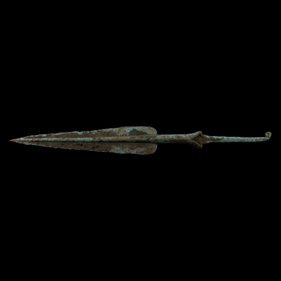 Marlik Type Bronze Tanged Spearhead