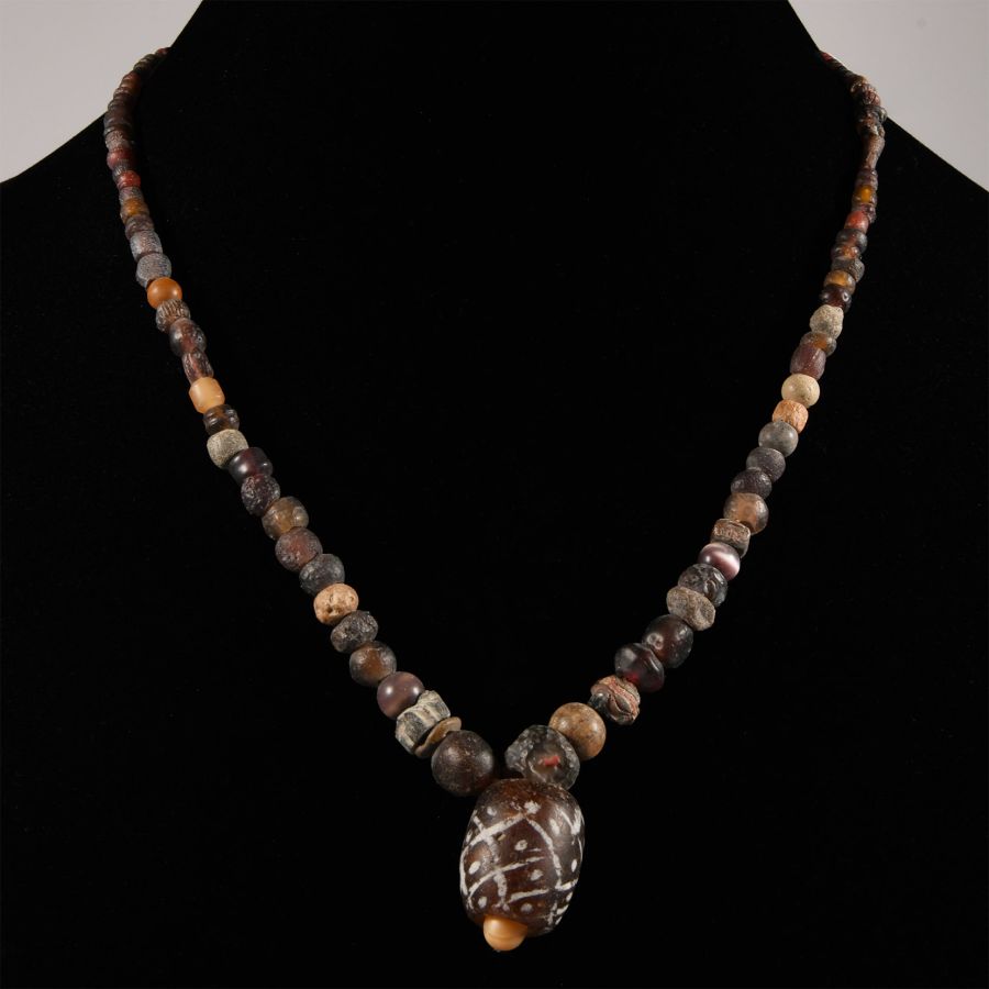 Western Asiatic Mixed Bead Necklace String